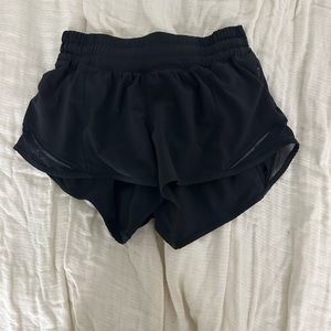 Black LuLulemon shorts size 2